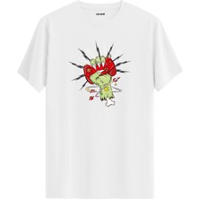 Zombi Oyun Temalı Regular Tişört %100 Pamuk Premium Kumaş Tshirt