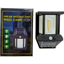 Solar - Sensörlü  Aplik Duvar Lambası  Dış Mekan   5.5V - 1W - 1800MAH (5067)