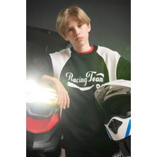 DeFacto Bisiklet Yaka Baskılı Sweatshirt Erkek Çocuk F1965A825AU