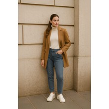 Banny Jeans Kadın Normal Bel Likralı Slim Fit Jean Pantolon Mavi