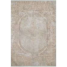 Bespoky 80x150 cm Modern Etnik Yıkanabilir Halı | Mutfak Balkon Yatak Odası Halısı | Leke Tutmayan Kaymaz | HALN-HLN1925