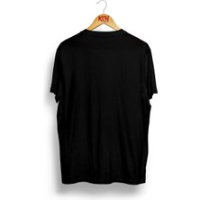 Koi Art Design Düz Basic / Erkek Siyah Renk T-Shirt / %100 Pamuk Premium Quality / Regular Fit