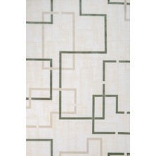 Bespoky 80x150 cm Krem Karen Modern Yıkanabilir Halı | Mutfak Balkon Yatak Odası Halısı | Leke Tutmayan Kaymaz | CREA_KAREN-6416A