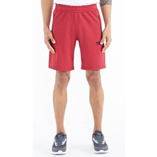 Air Jones Ryan Kırmızı Cepli Standart Kalıp Erkek Şort - 81239