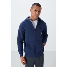 Hector İndigo Şardonlu Erkek Sweatshirt - 88139