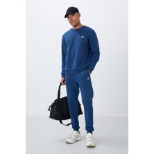 Tommy Life Parlament Pamuklu Kalın İçi Tüylü Yumuşak Dokulu Comfort Fit Nakışlı Erkek Eşofman Takım -85265