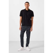 Gri Standart Fit Dokuma Hafif Esnek Chino Erkek Pantolon - 82180