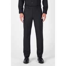 Antrasit Yan Cep Açık Paça Düz Comfort Fit Esnek Pantolon 1003250914