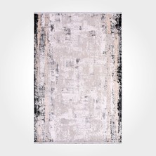 Hali.Net 80x150 cm Krem Stone Pamuk Yıkanabilir Klasik Halı | Mutfak Balkon Yatak Odası Halısı | Leke Tutmaz Hipoalerjenik | STONE-17106