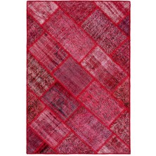 Iskece Kahverengi Eskitme Yün Modern Desenli Yün Hav Toz Vermez Leke Tutmayan Salon Yolluk Mutfak El Dokuma Halı