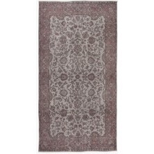 Bespoky 150x288 cm Çok Renkli Klasik Yün Halı | Salon Yatak Odası Halısı | %100 Doğal Yün El Yapımı El Dokuma | UNİQUE-7402