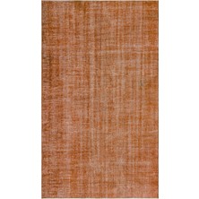Hali.Net 152x256 cm Bej Kiremit Soyut Vintage Eskitme Halı | Salon Yatak Odası Halısı | Hav Vermez | UNİQUE-27773