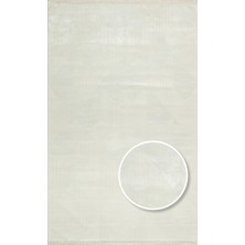 Bespoky 80x150 cm Krem Yıkanabilir Halı | Yatak Odası Mutfak Halısı | Leke Tutmayan, Kaymaz | LEKE TUTMAYAN KAYMAZ