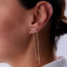 Kalpli Ataç Zincir Küpe