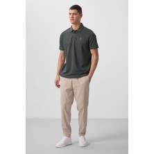 Taş Standart Fit Dokuma Hafif Esnek Chino Erkek Pantolon - 82175
