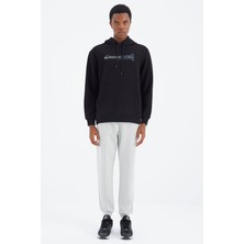 Tommy Life Taş  Bağcıklı Ön Dikiş Detaylı  Standart  Kalıp Erkek Eşofman Alt - 84994