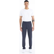 Tommy Life Antrasit Erkek Fermuarlı Üç Cepli Standart Kalıp Klasik Paça Eşofman Alt - 84768