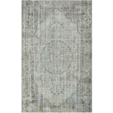 Bespoky 171x276 cm Mavi Klasik Yün Halı | Salon Yatak Odası Halısı | %100 Doğal Yün El Yapımı El Dokuma | UNİQUE-35223