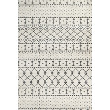 Bespoky 80x150 cm Krem Krm Modern Lüks Yıkanabilir Halı | Mutfak Balkon Yatak Odası Halısı | Leke Tutmayan Kaymaz | KRM_PARMA-001A