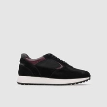 Togo Erkek Sneaker Ayakkabı 052124, Siyah - Bordo, 40
