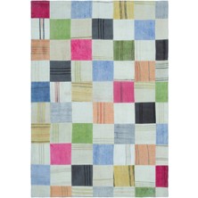 Hali.Net 158x232 cm Krem Atina El Dokuma Yün Halı | El Yapımı Doğal Yün Salon Halısı | Geleneksel Anadolu Hav Vermez | UNİQUE-25269