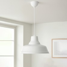 Homing Robi Metal Beyaz Retro Sarkıt AYD-3709