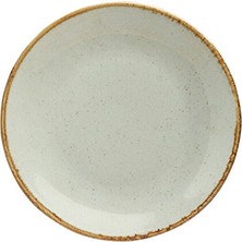 Porland Seasons Gri Düz Tabak 28 Cm