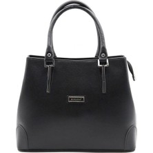 Silver Polo Silver & Polo Siyah - Siyah SP667 Kadın El Çantası