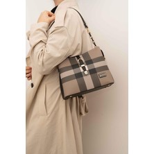 Silver Polo Silver & Polo Kahve - Siyah SP974 Kadın Omuz Çantası