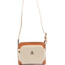 Silver Polo Silver & Polo Bej - Taba SP364 Kadın Çapraz Çanta