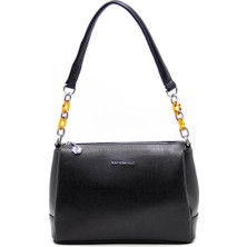 Silver & Polo Siyah - Siyah SP910 Kadın Çapraz Çanta