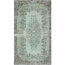 Bespoky 167x292 cm Bej Klasik Yün Halı | Salon Yatak Odası Halısı | %100 Doğal Yün El Yapımı El Dokuma | UNİQUE-28413