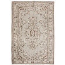 Bespoky 176x263 cm El Dokuma Turuncu Yün Halı | El Yapımı Klasik Salon Halısı | %100 Doğal Yün | UNİQUE-5830