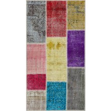 Hali.Net 080x150 cm Bej Teselya El Dokuma Yün Halı | El Yapımı Doğal Yün Salon Halısı | Geleneksel Anadolu Hav Vermez | UNİQUE-33350