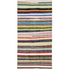 Bespoky 180x346 cm Kahverengi Klasik Yün Halı | Salon Yatak Odası Halısı | %100 Doğal Yün El Yapımı El Dokuma | UNİQUE-37299