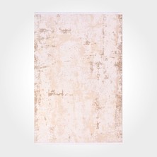 Hali.Net 80x150 cm Krem Royal Pamuk Yıkanabilir Klasik Halı | Mutfak Balkon Yatak Odası Halısı | Leke Tutmaz Hipoalerjenik | ROYAL-14557K