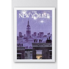 The New Yorker Çerçeveli Tablo July 5 1999 - Çatı Katı Havai Fişekler Tablosu