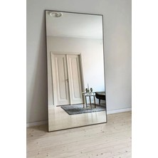 Faw Decor Modern Dikdörtgen Ahşap Çerçeveli Boy Aynası Dekoratif Büyük Boy Duvar Aynası