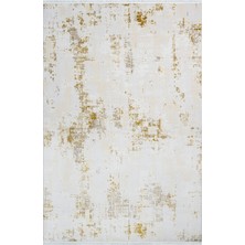 Bespoky 80x300 cm Krem Yıkanabilir Halı | Mutfak Yolluk Halısı | Leke Tutmayan, Kaymaz | KAREN-6458AK