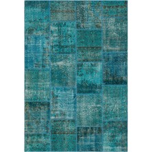 Bespoky 161x233 cm Çok Renkli Klasik Yün Halı | Salon Yatak Odası Halısı | %100 Doğal Yün El Yapımı El Dokuma | UNİQUE-36505