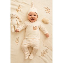 Ozz Baby 0-3 Ay Erkek Snaıl 5'li Hastane Çıkışı Set