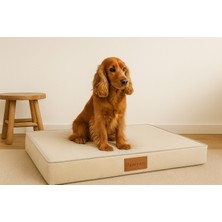 Mat Box Üst Kalite 6,5VE10CM Sünger ,sıvı Geçirmez Alezli, Yıkanabilir Kılıflı Fermuarlı Pet Yatağı