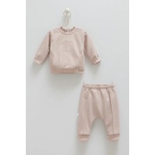 Caramell Pretty Baby Ikili Takım - Vizon