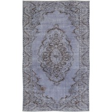 Bespoky 168x281 cm Kahverengi Klasik Yün Halı | Salon Yatak Odası Halısı | %100 Doğal Yün El Yapımı El Dokuma | UNİQUE-14952