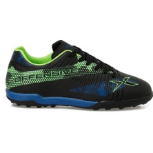 Kinetix Hyde Tf 5pr Siyah Unisex Halı Saha Ayakkabısı PVC Malzeme ile Dayanıklı Performans