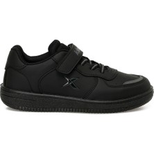 Kinetix Siyah Erkek Çocuk Sneaker Kaydırmaz Taban ile Günlük Kullanıma Uygun Konforlu Tasarım
