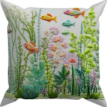 Evdek Embroidery DS31 Dijital Baskılı Kırlent Kılıfı