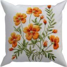 Evdek Embroidery DS26 Dijital Baskılı Kırlent Kılıfı