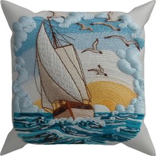 Evdek Embroidery DS32 Dijital Baskılı Kırlent Kılıfı