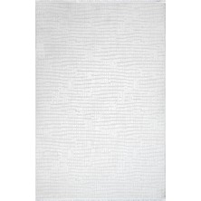 Bespoky 80x150 cm Krem Liza Modern Etnik Yıkanabilir Halı | Mutfak Balkon Yatak Odası Halısı | Leke Tutmayan Kaymaz | LİZA-18551K